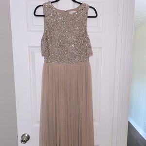 Bridesmaid tea length dress